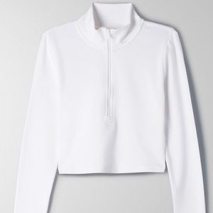 ARITZIA: Sunday Best Half Zip Longsleeve